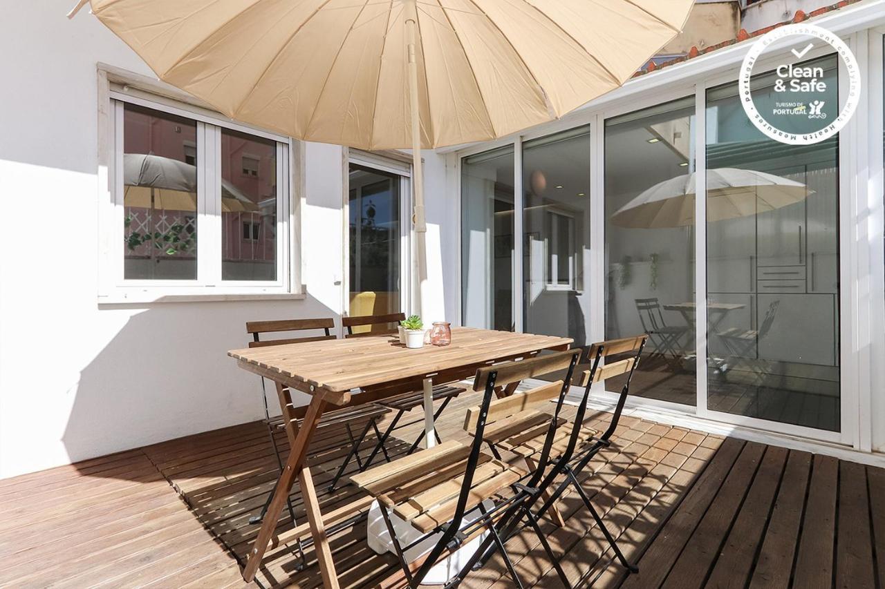 Entrecampos Terrace By Homing Apartment Lisbon Bagian luar foto