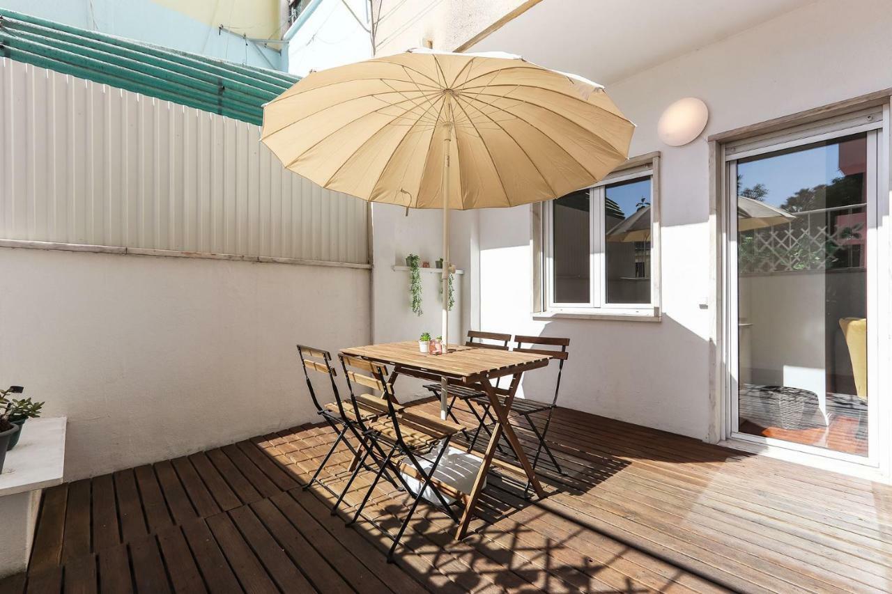 Entrecampos Terrace By Homing Apartment Lisbon Bagian luar foto